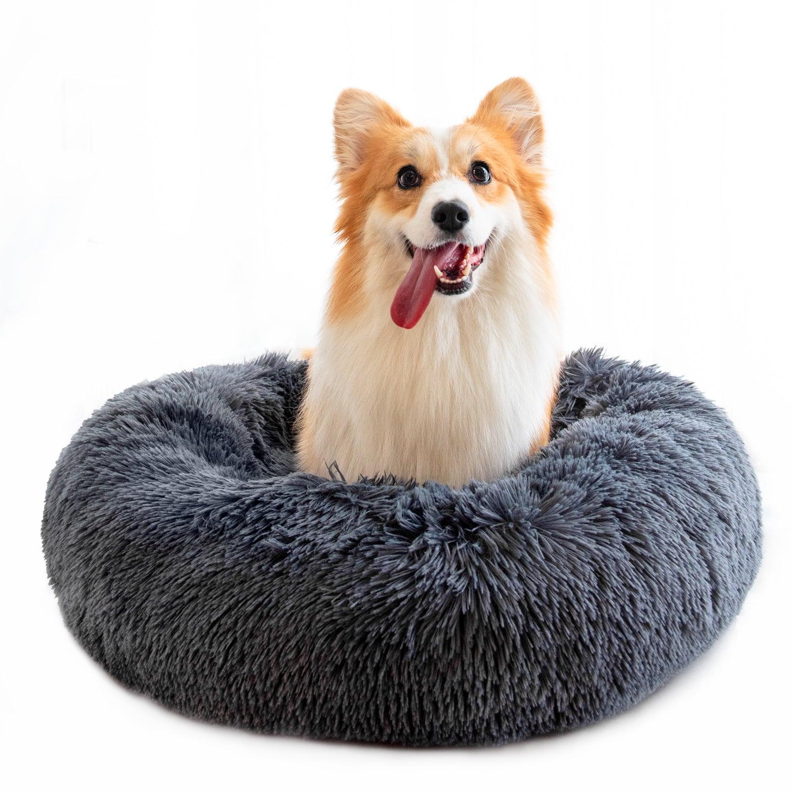 Luxury Plush Donut Pet Bed